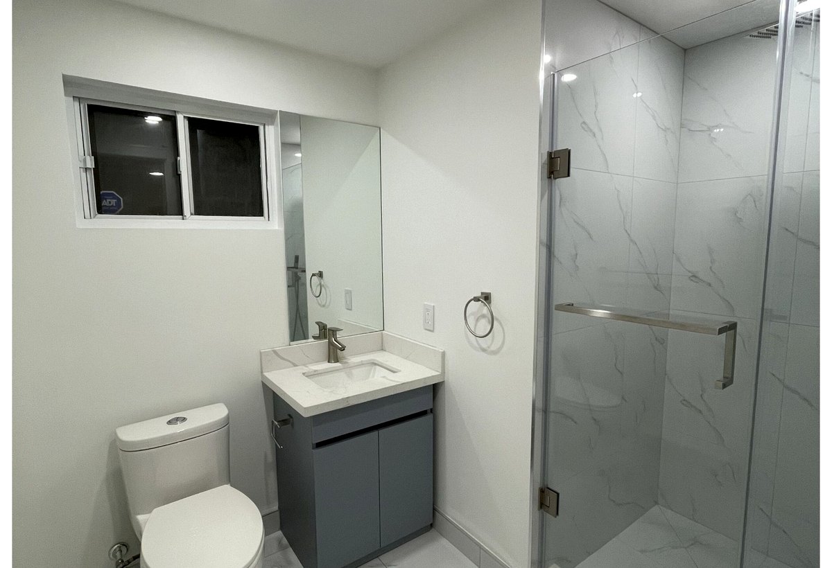 North York basement bathroom - after