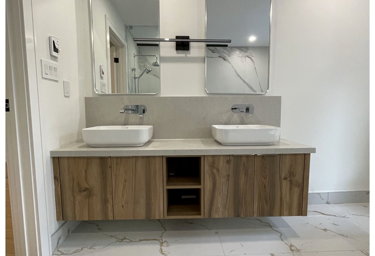 North York bathroom after