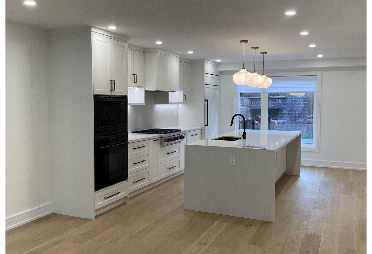 North York kitchen renovation - after angle