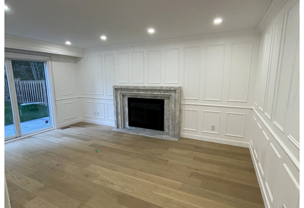 North York living room after