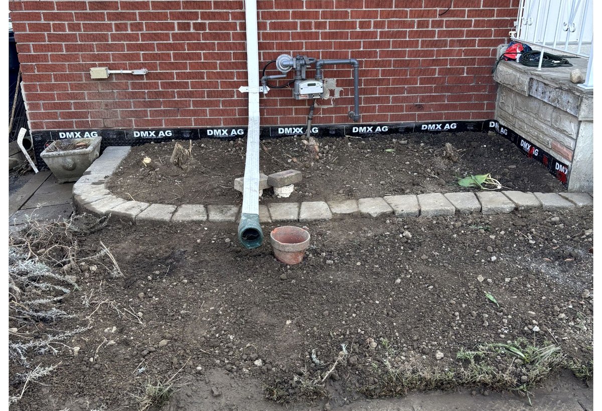 Scarborough foundation wall waterproofing and drainage