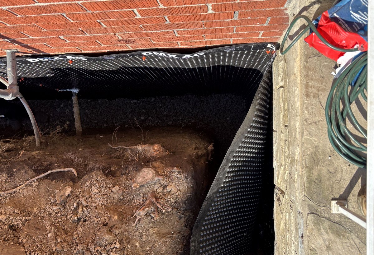 Scarborough waterproofing membrane installation detail